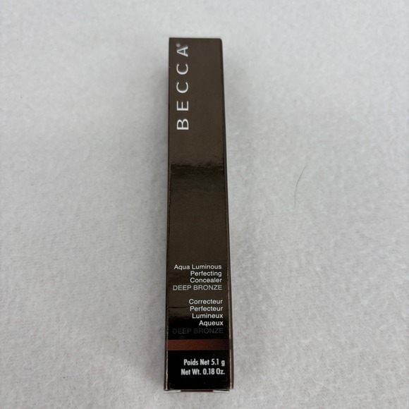BECCA Other - BECCA Aqua Luminous Perfecting Concealer Deep Bronze 0.18oz New in Box